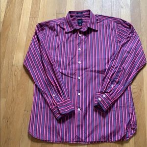 Gap Striped Dress Shirt